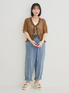 Re-J＆SUPURE(リジェイ＆スプル) |【WEB限定】レースフリルカーディガン