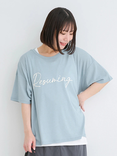 Re-J＆SUPURE(リジェイ＆スプル) |[SET]シアーロゴTシャツ×タンクトップ