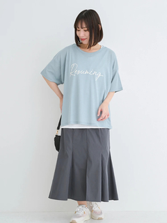 Re-J＆SUPURE(リジェイ＆スプル) |[SET]シアーロゴTシャツ×タンクトップ