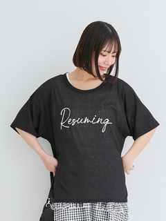 Re-J＆SUPURE(リジェイ＆スプル) |[SET]シアーロゴTシャツ×タンクトップ