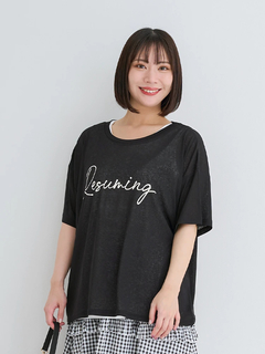 Re-J＆SUPURE(リジェイ＆スプル) |[SET]シアーロゴTシャツ×タンクトップ