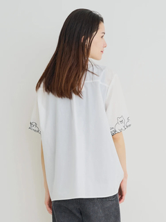 Re-J＆SUPURE(リジェイ＆スプル) |【WEB限定】袖アニマル刺繍シャツ