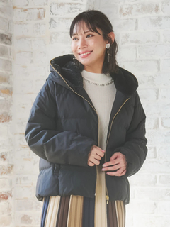 Re-J＆SUPURE(リジェイ＆スプル) |フェイクファーフードショートダウン