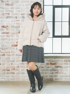 Re-J＆SUPURE(リジェイ＆スプル) |フェイクファーフードショートダウン