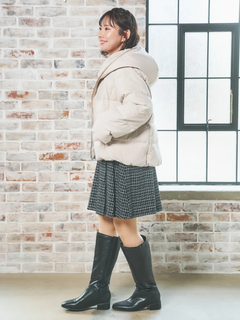 Re-J＆SUPURE(リジェイ＆スプル) |フェイクファーフードショートダウン