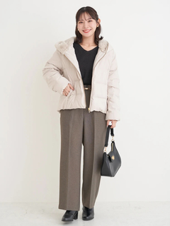 Re-J＆SUPURE(リジェイ＆スプル) |フェイクファーフードショートダウン