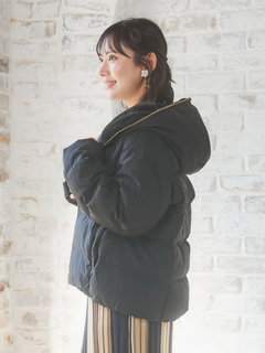 Re-J＆SUPURE(リジェイ＆スプル) |フェイクファーフードショートダウン