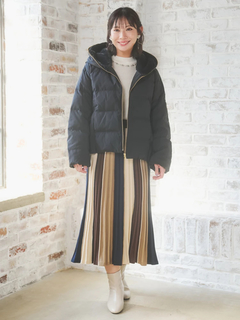 Re-J＆SUPURE(リジェイ＆スプル) |フェイクファーフードショートダウン