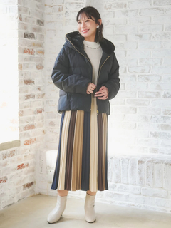 Re-J＆SUPURE(リジェイ＆スプル) |フェイクファーフードショートダウン