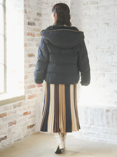 Re-J＆SUPURE(リジェイ＆スプル) |フェイクファーフードショートダウン