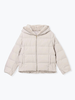 Re-J＆SUPURE(リジェイ＆スプル) |フェイクファーフードショートダウン