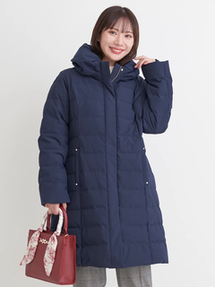 Re-J＆SUPURE(リジェイ＆スプル) |襟ボリュームロングダウンコート