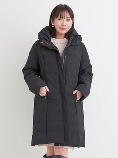 Re-J＆SUPURE(リジェイ＆スプル) |襟ボリュームロングダウンコート