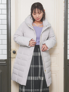 Re-J＆SUPURE(リジェイ＆スプル) |襟ボリュームロングダウンコート