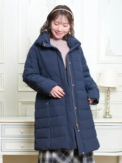 Re-J＆SUPURE(リジェイ＆スプル) |襟ボリュームロングダウンコート