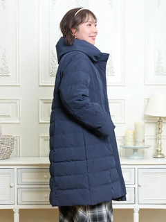 Re-J＆SUPURE(リジェイ＆スプル) |襟ボリュームロングダウンコート