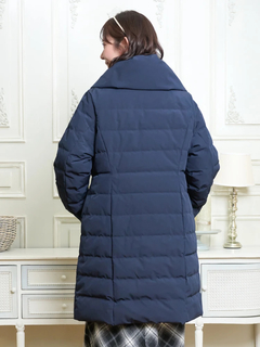 Re-J＆SUPURE(リジェイ＆スプル) |襟ボリュームロングダウンコート