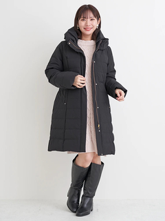 Re-J＆SUPURE(リジェイ＆スプル) |襟ボリュームロングダウンコート