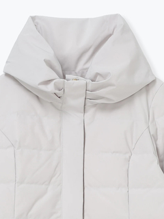 Re-J＆SUPURE(リジェイ＆スプル) |襟ボリュームロングダウンコート