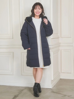 Re-J＆SUPURE(リジェイ＆スプル) |フェイクファーフードロングダウン