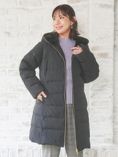 Re-J＆SUPURE(リジェイ＆スプル) |フェイクファーフードロングダウン