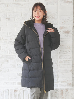 Re-J＆SUPURE(リジェイ＆スプル) |フェイクファーフードロングダウン