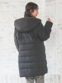 Re-J＆SUPURE(リジェイ＆スプル) |フェイクファーフードロングダウン