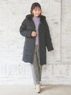 Re-J＆SUPURE(リジェイ＆スプル) |フェイクファーフードロングダウン