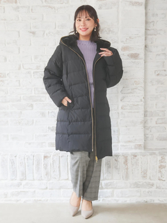 Re-J＆SUPURE(リジェイ＆スプル) |フェイクファーフードロングダウン