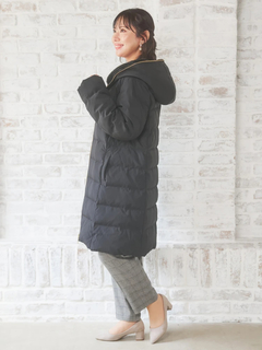 Re-J＆SUPURE(リジェイ＆スプル) |フェイクファーフードロングダウン