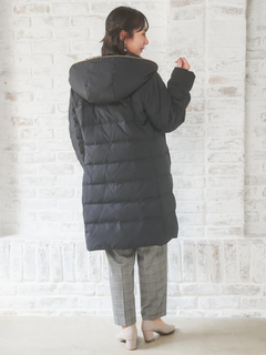 Re-J＆SUPURE(リジェイ＆スプル) |フェイクファーフードロングダウン