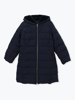 Re-J＆SUPURE(リジェイ＆スプル) |フェイクファーフードロングダウン