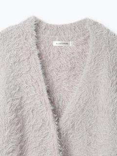 Re-J＆SUPURE(リジェイ＆スプル) |シャギーニットVネックゆるカーディガン