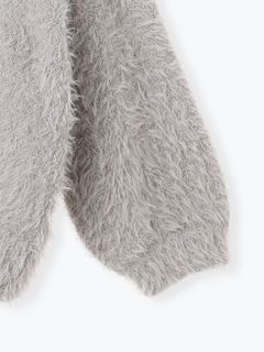 Re-J＆SUPURE(リジェイ＆スプル) |シャギーニットVネックゆるカーディガン