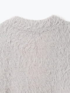 Re-J＆SUPURE(リジェイ＆スプル) |シャギーニットVネックゆるカーディガン