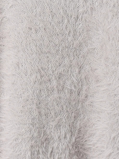 Re-J＆SUPURE(リジェイ＆スプル) |シャギーニットVネックゆるカーディガン