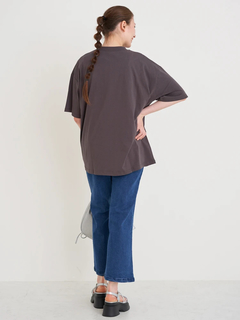 Re-J＆SUPURE(リジェイ＆スプル) |フラワー刺繍×ラインストーンTシャツ