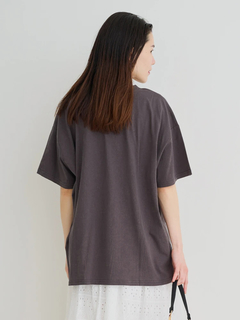 Re-J＆SUPURE(リジェイ＆スプル) |フラワー刺繍×ラインストーンTシャツ