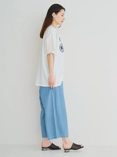 Re-J＆SUPURE(リジェイ＆スプル) |フラワー刺繍×ラインストーンTシャツ