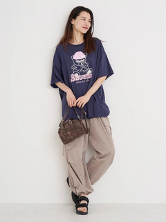 Re-J＆SUPURE(リジェイ＆スプル) |ニット帽クマ刺繍Tシャツ