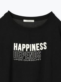 Re-J＆SUPURE(リジェイ＆スプル) |【接触冷感・吸水速乾】シボサテン５分袖ロゴTシャツ（セットアップ可）