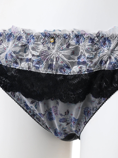 Re-J＆SUPURE(リジェイ＆スプル) |[D85-I95］【脇高】フェミニンプリントブラ＆ショーツ(モールドカップ)