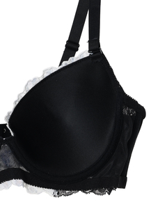 Re-J＆SUPURE(リジェイ＆スプル) |[D85-I95］【脇高】フェミニンプリントブラ＆ショーツ(モールドカップ)