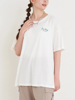 Re-J＆SUPURE(リジェイ＆スプル) |ロゴ刺繍×ロゴプリントTシャツ