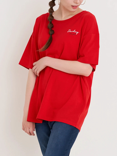 Re-J＆SUPURE(リジェイ＆スプル) |ロゴ刺繍×ロゴプリントTシャツ