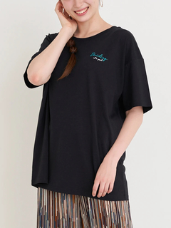 Re-J＆SUPURE(リジェイ＆スプル) |ロゴ刺繍×ロゴプリントTシャツ