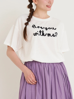 Re-J＆SUPURE(リジェイ＆スプル) |ロープ刺繍ロゴTシャツ