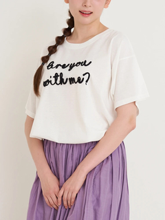 Re-J＆SUPURE(リジェイ＆スプル) |ロープ刺繍ロゴTシャツ