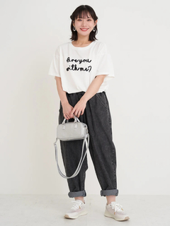 Re-J＆SUPURE(リジェイ＆スプル) |ロープ刺繍ロゴTシャツ