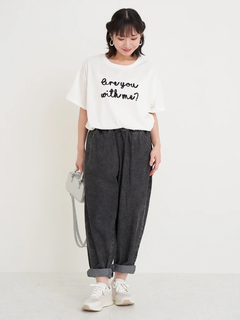 Re-J＆SUPURE(リジェイ＆スプル) |ロープ刺繍ロゴTシャツ